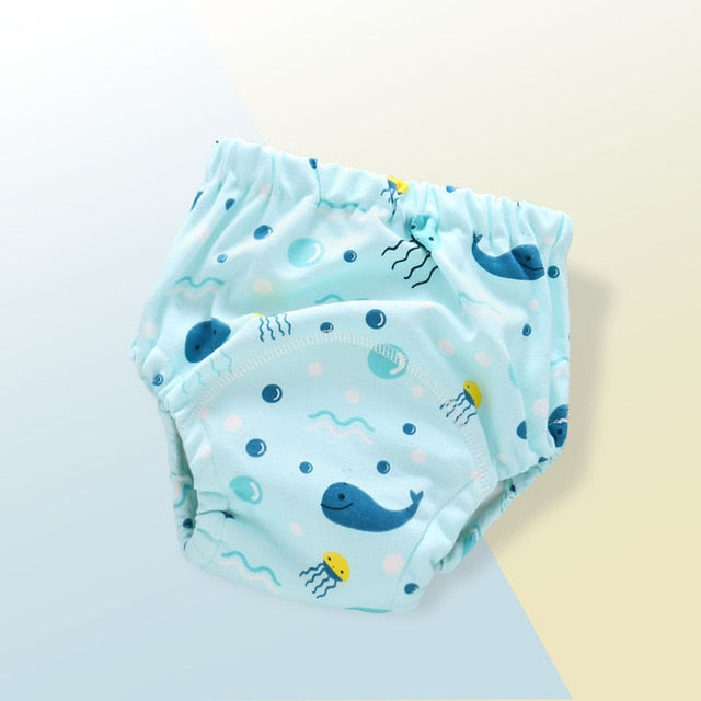 Washable reusable baby ecological diapers tetra pocket cloth diaper cover Muslin pul bebe Panties for potty training pants nappy