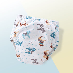 Washable reusable baby ecological diapers tetra pocket cloth diaper cover Muslin pul bebe Panties for potty training pants nappy