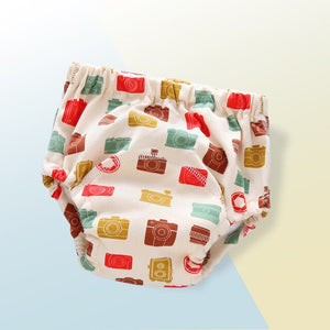 Washable reusable baby ecological diapers tetra pocket cloth diaper cover Muslin pul bebe Panties for potty training pants nappy