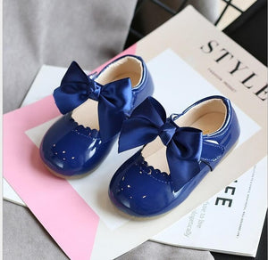 Newest Summer Kids Shoes 2020 Fashion Leathers Sweet Children Sandals For Girls Toddler Baby Breathable PU Out Bow Shoes