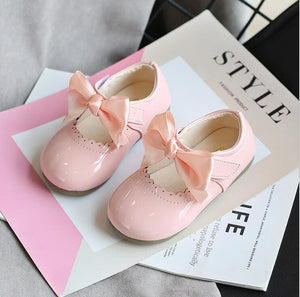 Newest Summer Kids Shoes 2020 Fashion Leathers Sweet Children Sandals For Girls Toddler Baby Breathable PU Out Bow Shoes