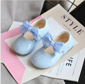 Newest Summer Kids Shoes 2020 Fashion Leathers Sweet Children Sandals For Girls Toddler Baby Breathable PU Out Bow Shoes