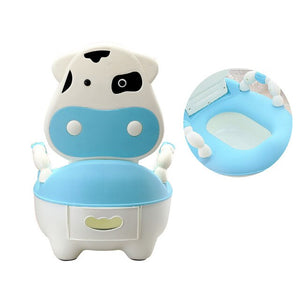 Boys Potty Toilet Seat Baby Pot For Children Baby Potty Training Girls Portable Toilet Bedpan Comfortable Backrest Cartoon Pots