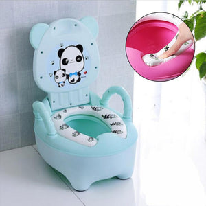 Boys Potty Toilet Seat Baby Pot For Children Baby Potty Training Girls Portable Toilet Bedpan Comfortable Backrest Cartoon Pots