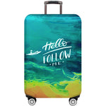 JULY'S SONG Trolley Luggage Cover Travel Suitcase Case Elastic Suitcase Protective Covers For 18-32 Inch Luggage Cover