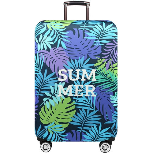 JULY'S SONG Trolley Luggage Cover Travel Suitcase Case Elastic Suitcase Protective Covers For 18-32 Inch Luggage Cover