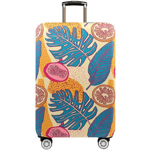 JULY'S SONG Trolley Luggage Cover Travel Suitcase Case Elastic Suitcase Protective Covers For 18-32 Inch Luggage Cover