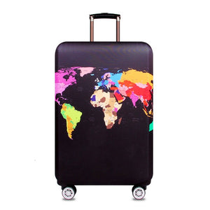 Thicker Travel Luggage Protective Cover Suitcase Case Cover Travel Accessories Elastic Luggage Cover Apply to 18-32inch Suitcase