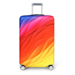 Thicker Travel Luggage Protective Cover Suitcase Case Cover Travel Accessories Elastic Luggage Cover Apply to 18-32inch Suitcase