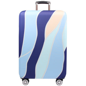 JULY'S SONG Trolley Luggage Cover Travel Suitcase Case Elastic Suitcase Protective Covers For 18-32 Inch Luggage Cover