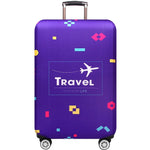 JULY'S SONG Trolley Luggage Cover Travel Suitcase Case Elastic Suitcase Protective Covers For 18-32 Inch Luggage Cover