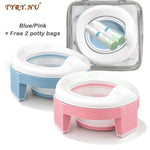 Portable 3 in 1 Baby Potty Training Seat Multifunctional Kids Potty Chair Toddler Toilet Training Seats 2colors