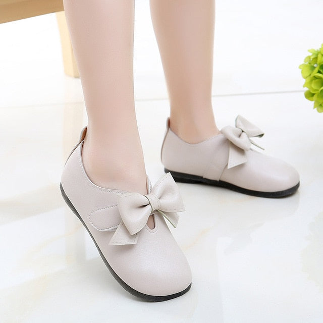 VFOCHI 2019 Girls Leather Shoes for Kids Low Heeled Girls Wedding Shoes Children Princesss Shoes Teenager Girls Dancing Shoes