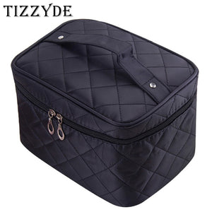 Cosmetic box 2020 female Quilted professional cosmetic bag women's large capacity storage handbag travel toiletry makeup bag ML1