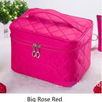 Cosmetic box 2020 female Quilted professional cosmetic bag women's large capacity storage handbag travel toiletry makeup bag ML1