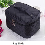 Cosmetic box 2020 female Quilted professional cosmetic bag women's large capacity storage handbag travel toiletry makeup bag ML1