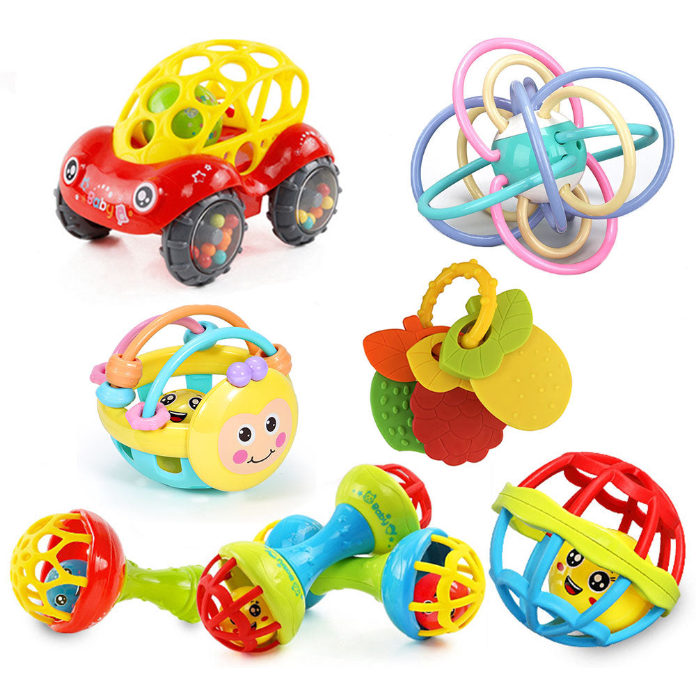 Baby Toys 0 12 Months Soft  Rattles Teether Toys For Children Educational Infant Toys Ball Newborn Candy Develop Toy For Babies