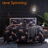 Jane Spinning Panther Duvet Cover 240/220 Cheetah Printing Bedding Set Duvet Cover 1/2 Person ER08#