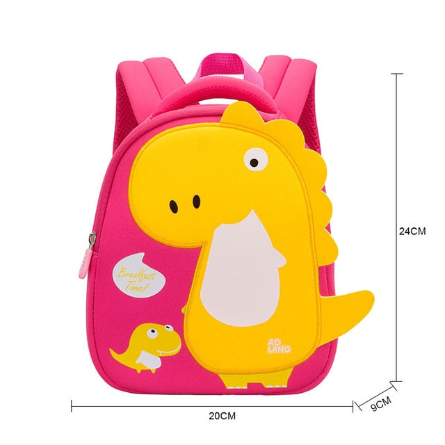 GREATOP New children schoolbag 3D Dinosaur Cartoon Kids Bags Boy Cute Toddler School Backpacks Girl Creative Baby School Bag