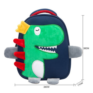 GREATOP New children schoolbag 3D Dinosaur Cartoon Kids Bags Boy Cute Toddler School Backpacks Girl Creative Baby School Bag