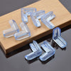 4Pcs/set Baby Safety L Shape Transparent Protector Cover Table Corner Guards Protection Furnitures Edge Corner Guards Home Hogar