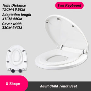 Double Layer Child Adult Toilet Seat Baby Pot Children's Potty Training Cover Prevent Falling Toilet Lid PP Material Toilet