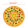 2017 Brand New 6PCS Childrens Kids Pizza Slices Toppings Pretend Dinner Kitchen Play Food Toys Kids Gift