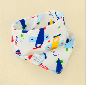 2019 Brand New 1Pcs Infant Kids Baby Unisex Feeding Saliva Towel Dribble Triangle Bandana Bibs Burp Cloths Baby Gifts