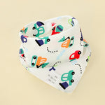 2019 Brand New 1Pcs Infant Kids Baby Unisex Feeding Saliva Towel Dribble Triangle Bandana Bibs Burp Cloths Baby Gifts