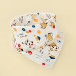 2019 Brand New 1Pcs Infant Kids Baby Unisex Feeding Saliva Towel Dribble Triangle Bandana Bibs Burp Cloths Baby Gifts